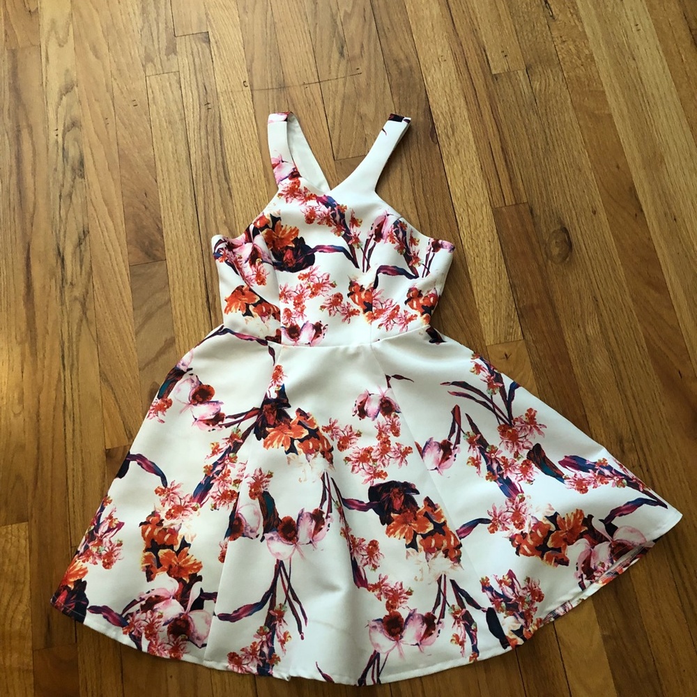 Summer Floral Dress Sz S